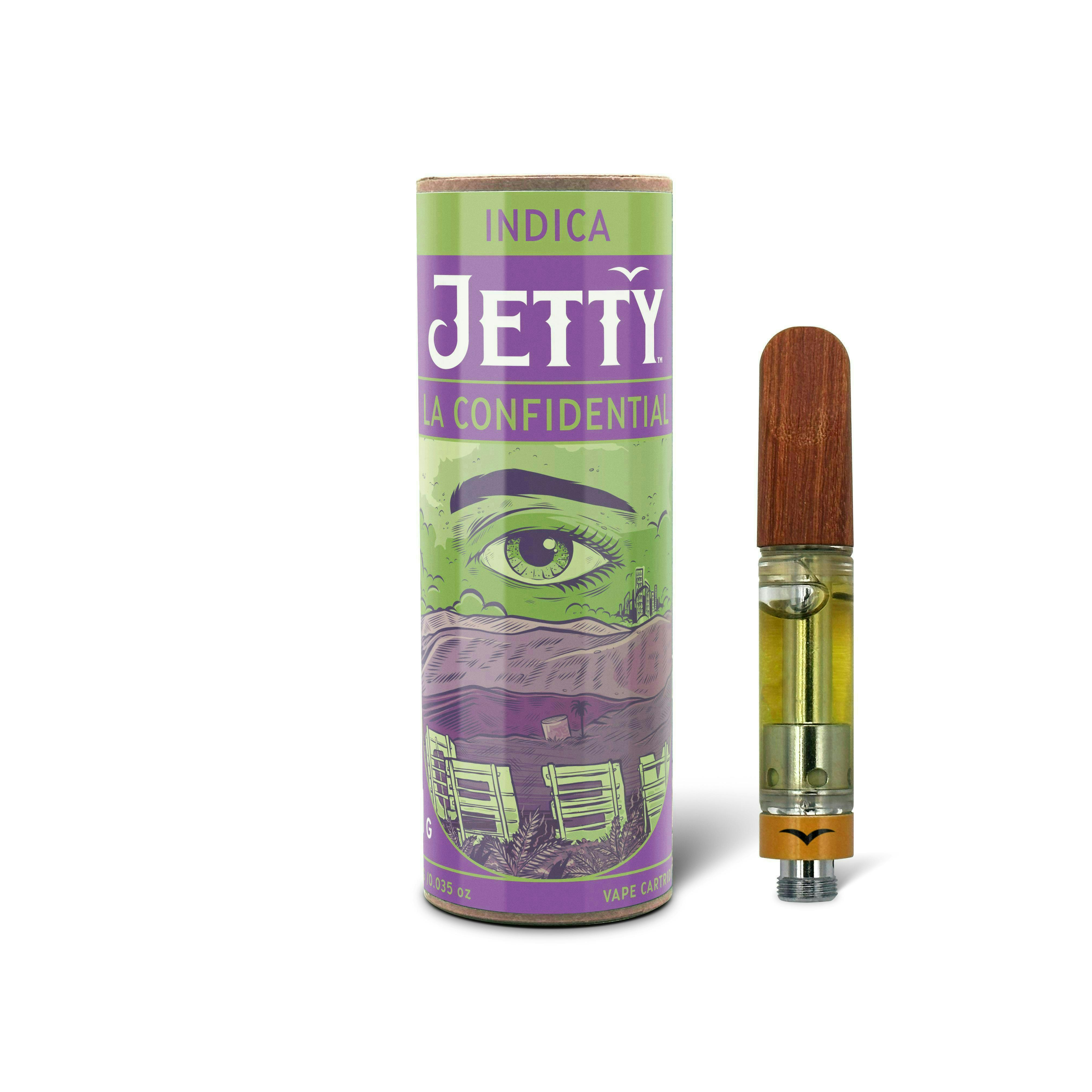 Jetty Extracts - NY LA Confidential | Distillate Cartridge | 1g - 1