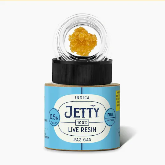 Jetty Extracts - NY Raz Gas | Live Resin | 1g - 1
