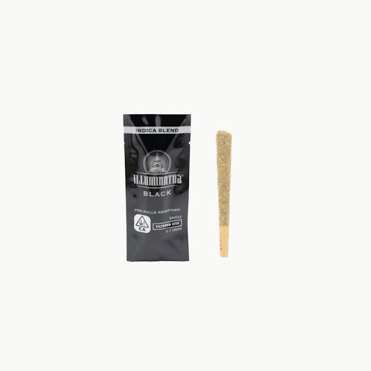 Illuminatus Brands - 1g, Pre-Roll Black - 1