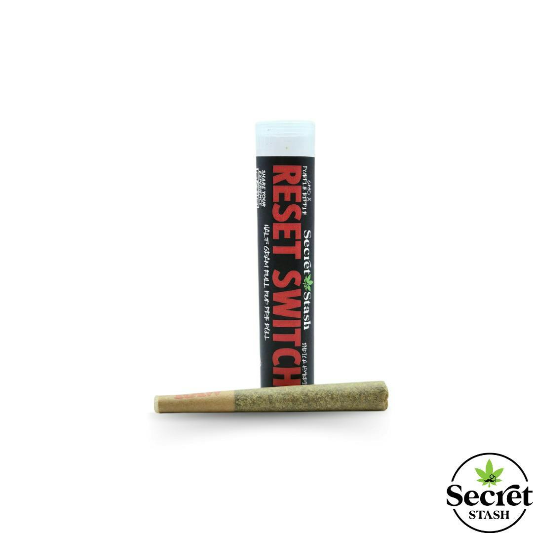 Secret Stash - Secret Stash | Full Bud Pre Roll | Reset Switch | .5g - 1