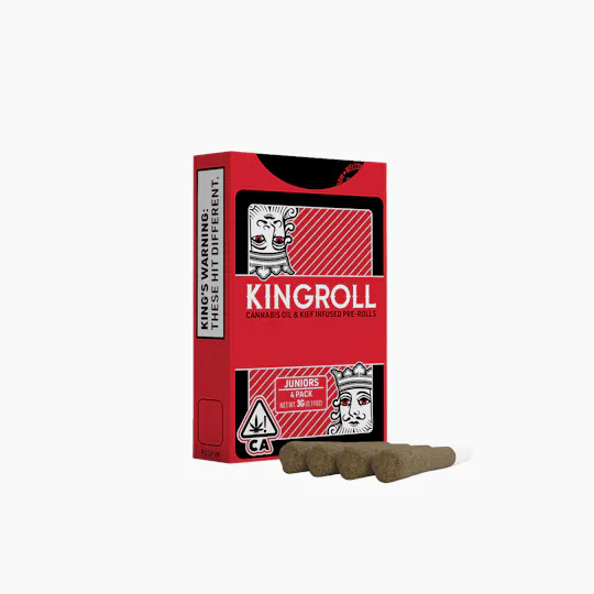 Kingroll - Kingroll Jrs | Blue Dream x Maui Wowie | Infused Joints | 0.75g each | 4pk - 1