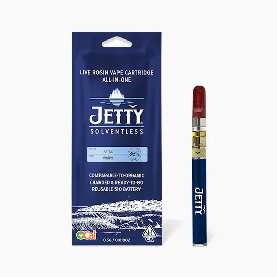 Jetty Extracts - Fatso | Live Rosin Disposable | 0.5g - 1