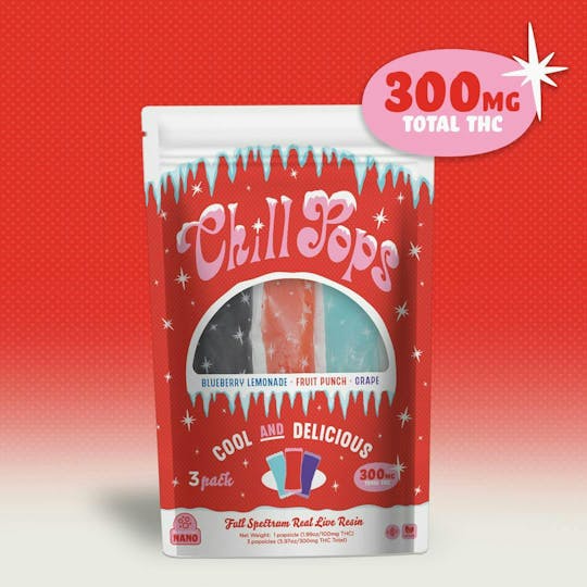 Tribe - Chillpops - Nano - Variety Pack - 300mg - 1