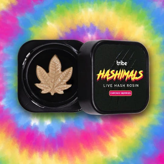 Tribe - Chronic Berries - Hashimals - Live Hash Rosin - Cannabis Leaf - 2g - 1