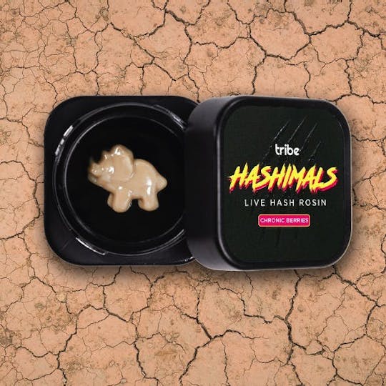 Tribe - Chronic Berries - Hashimals - Live Hash Rosin - Triceratops - 0.5g - 1