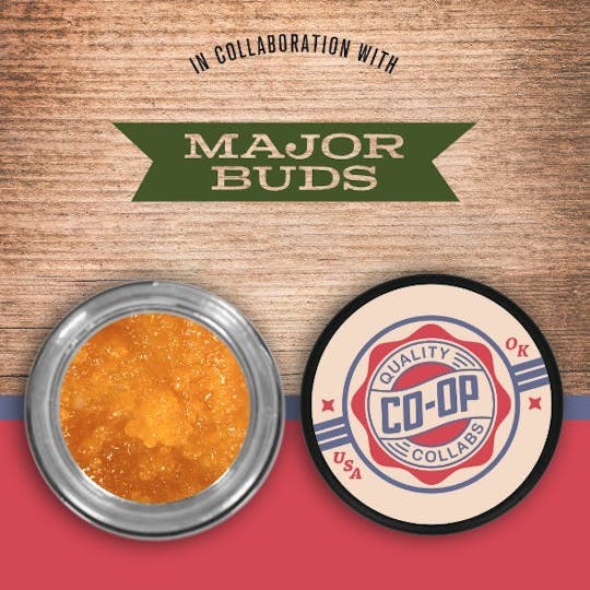 Tribe - CO-OP x Major Buds - 10g - Garlic Greeno - Sugar - 1