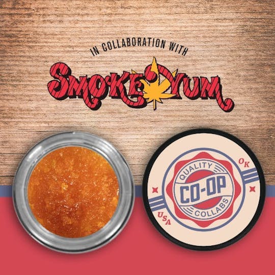 Tribe - CO-OP x Smoke Yum - 10g - Strawberry Kush Milk - Sugar - 1