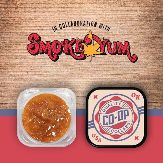 Tribe - CO-OP x Smoke Yum - 4g - Strawnana - Sugar - 1