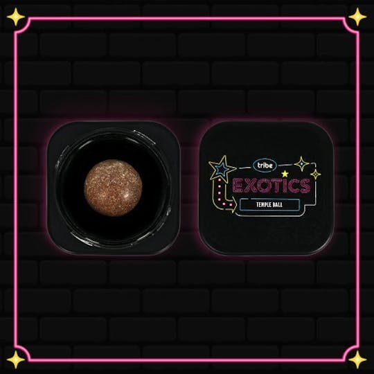 Tribe - Exotics - Garlic Budder - Temple Ball - Live Bubble Hash - 1g - 1