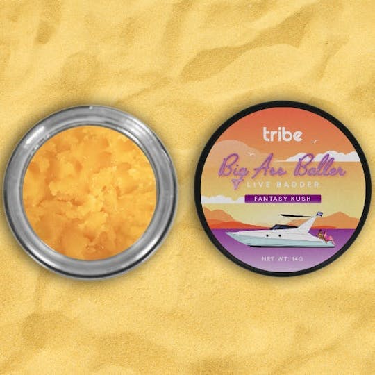 Tribe - Fantasy Kush - Live Badder - Big Ass Baller - 14g - 1