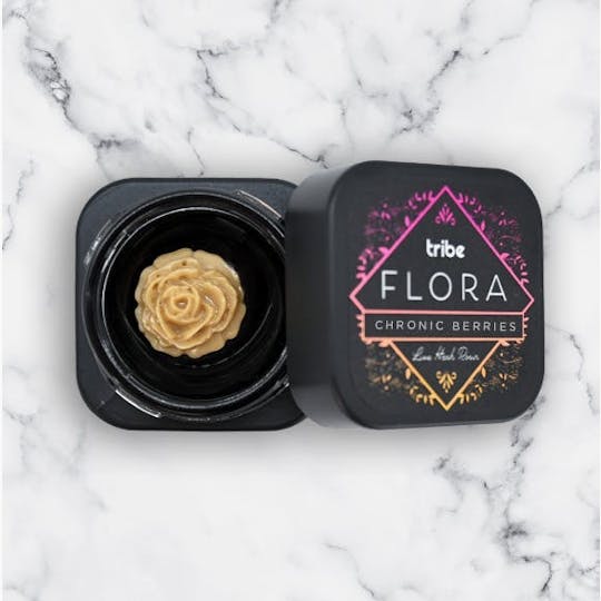 Tribe - Flora - Chronic Berries - Live Hash Rosin - Rose - 1g - 1