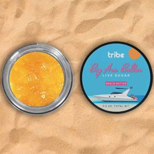 Tribe - Garlic Budder - Live Sugar - Big Ass Baller - 14g - 1