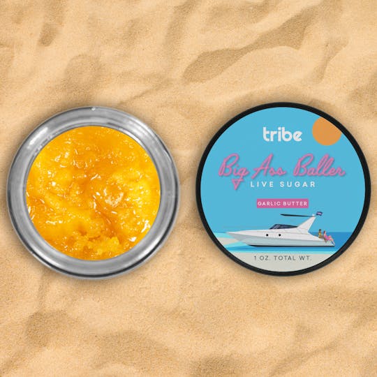 Tribe - Garlic Budder - Live Sugar - Big Ass Baller - 28g - 1