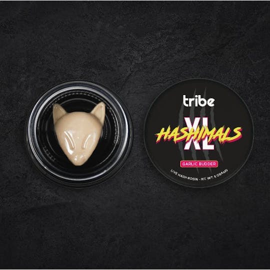 Tribe - Garlic Budder - XL Hashimals - Live Hash Rosin - Fox - 5g - 1