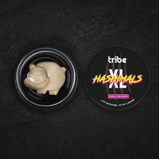 Tribe - Garlic Budder - XL Hashimals - Live Hash Rosin - Hippo - 5g - 1