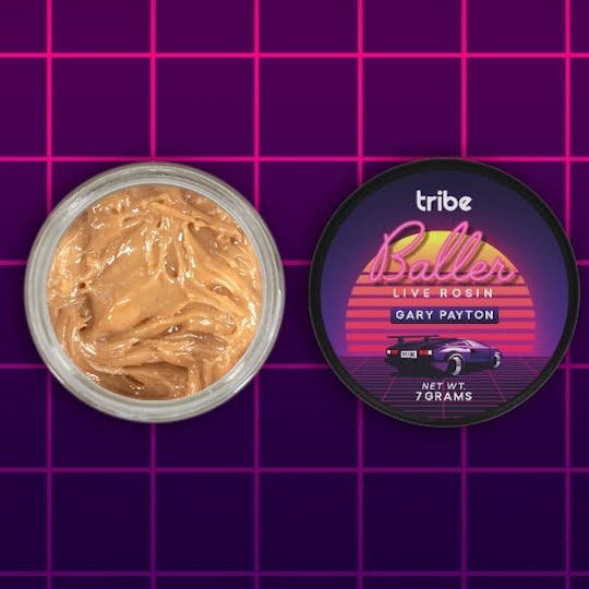 Tribe - Gary Payton - Live Hash Rosin - Baller - 7g - 1