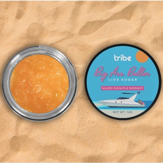 Tribe - Glazed Pineapple Sherbert - Live Sugar - Big Ass Baller - 14g - 1