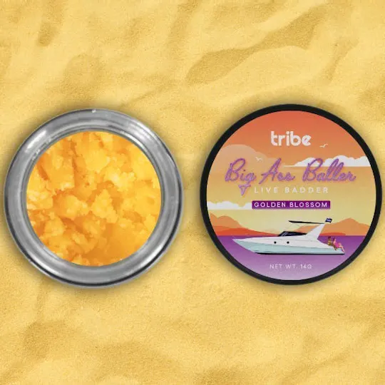 Tribe - Tribe | Big Ass Baller | Golden Blossom | Live Badder | 14g - 1