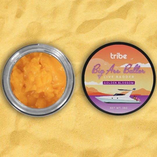 Tribe - Golden Blossom - Live Badder - Big Ass Baller - 28g - 1