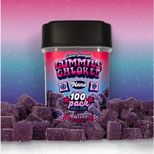 Tribe - Gummies Galore - Nano Live Resin Gummies - 50mg - 100pk - 5000mg Total - 1