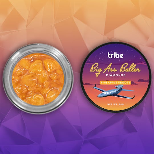 Tribe - Pineapple Froots - Diamonds and Terps - Big Ass Baller - 28g - 1