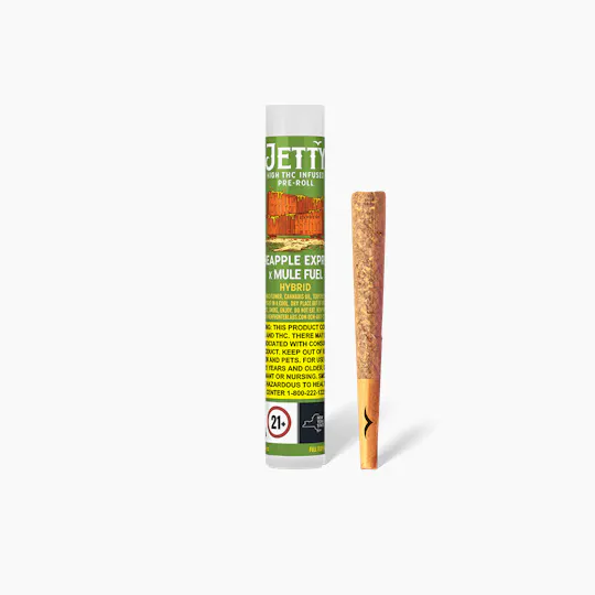 Jetty Extracts - NY Pineapple Express x Mule Fuel | Infused Joint | 1g - 1