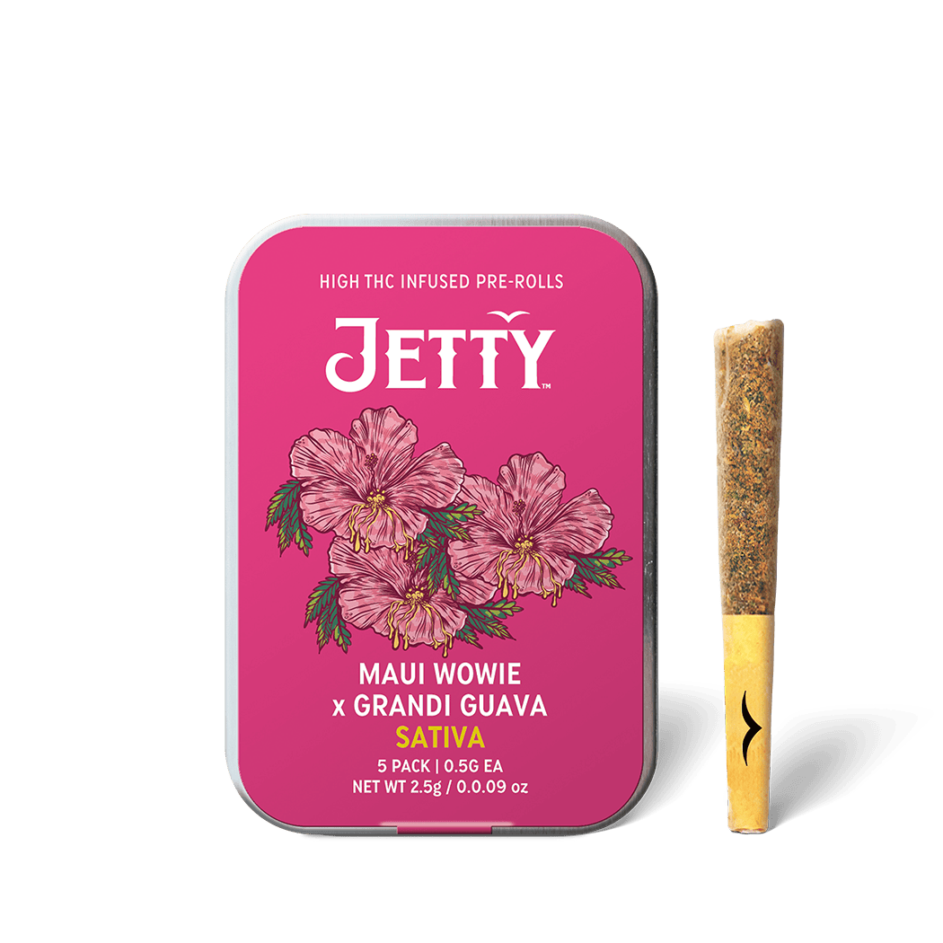 Jetty Extracts - NY Maui Wowie x Grandi Guava | Infused Minis | 0.5g each | 5pk - 1