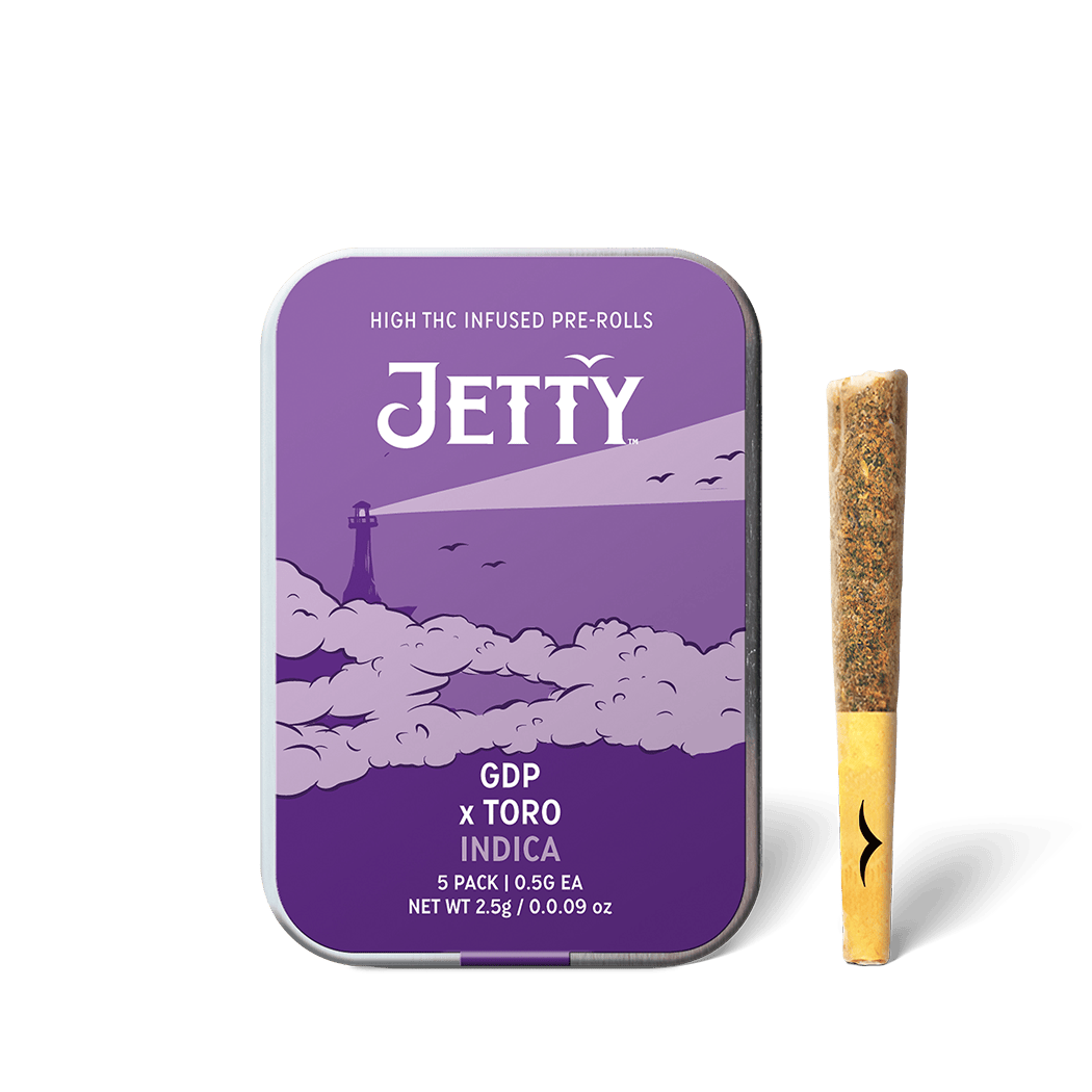 Jetty Extracts - NY GDP x Toro | Infused Minis | 0.5g each | 5pk - 1