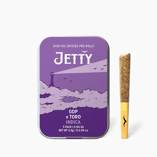 Jetty Extracts - NY GDP x Toro | Infused Minis | 0.5g each | 5pk - 1