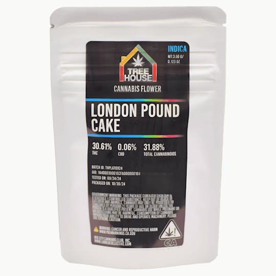 Tree House Cannabis - London Pound Cake 3.5g - 1