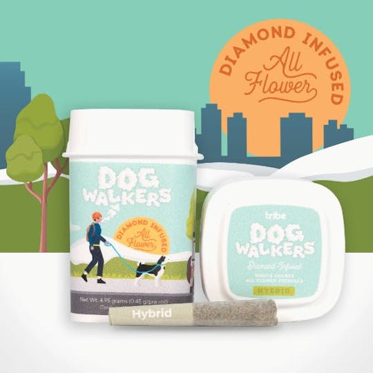 Tribe - Dogwalkers Diamond - Hybrid - Double Biscotti - 11x4.95g - 1