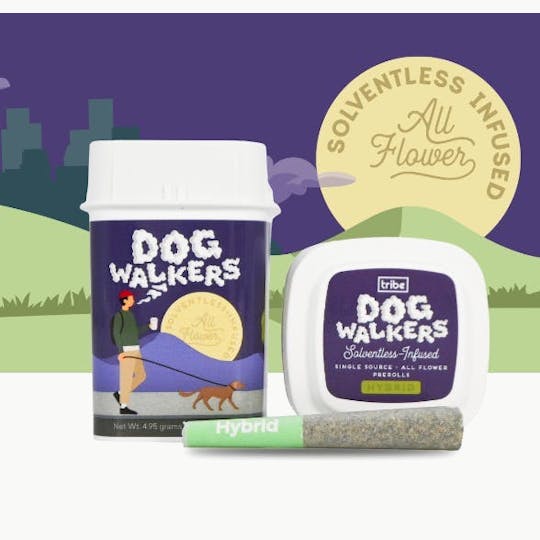 Tribe - Dogwalkers Solventless - Hybrid - Sour Betty - 11x4.95g - 1