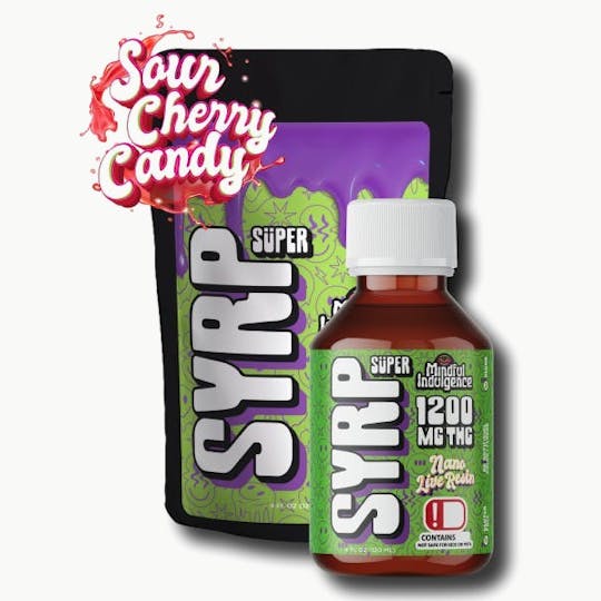 Tribe - Mindful Indulgence - Super Syrp - Sour Cherry Candy - 1200mg - 1
