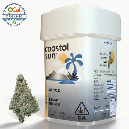Coastal Sun - Oreoz Sungrown Flower 7g - 1