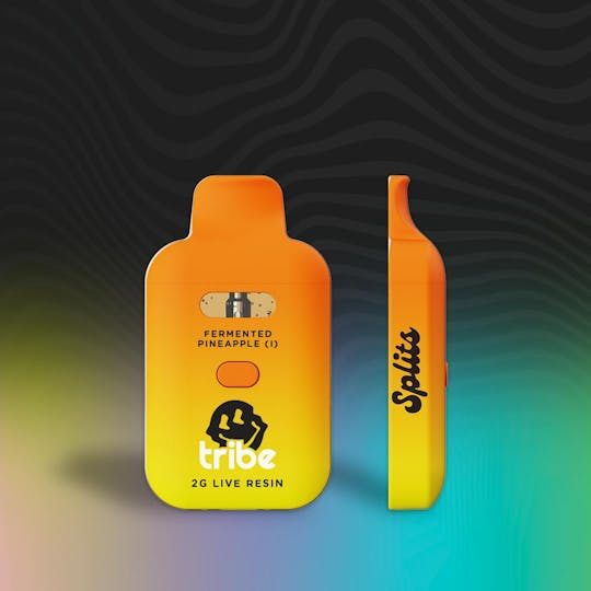 Tribe - Fermented Pineapple - Indica - Live Diamonds - Disposable Tank - 2g - 1