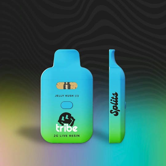 Tribe - Jelly Kush - Indica - Live Diamonds - Disposable Tank - 2g - 1