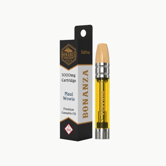 Bonanza Cannabis Company - 1000 MG Cartridge Maui Wowie - 1