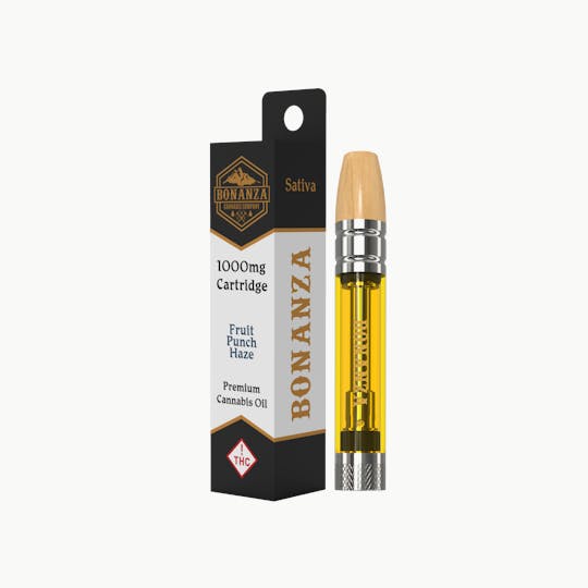 Bonanza Cannabis Company - 1000 MG Cartridge Fruit Punch Haze - 1