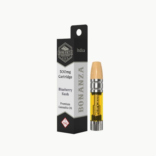 Bonanza Cannabis Company - 500 MG Cartridge Blueberry Kush - 1