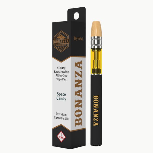 Bonanza Cannabis Company - 500 MG AIO Cartridge Space Queen - 1