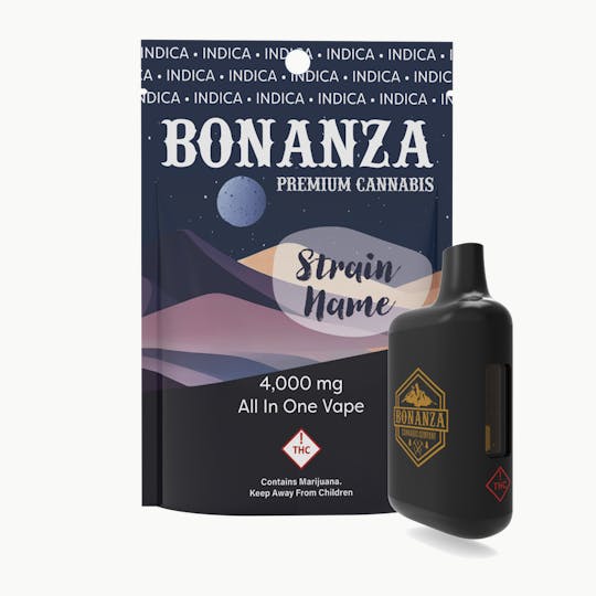 Bonanza Cannabis Company - 4000 MG Disposable Vape Northern Lights - 1