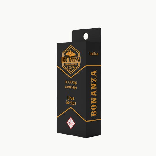 Bonanza Cannabis Company - 1000 MG Live Resin Indica - 1