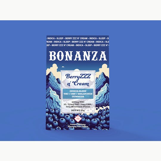 Bonanza Cannabis Company - Specialty Gummies BerrieZZZ n' Cream-Sleep - 1