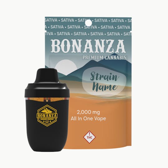 Bonanza Cannabis Company - 2000 MG Disposable Vape Maui Wowie - 1