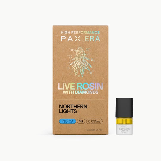 PAX - Live Rosin with Diamonds | Northern Lights 1g - 1
