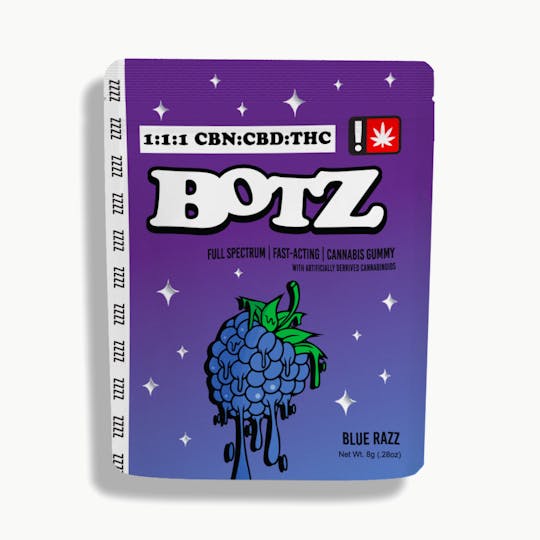 Green State of Mind - 1:1:1 CBN/CBD/THC Marionberry BOTZ (300mg) - 1