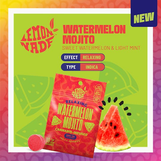 Lemonnade - Lemonnade - Watermelon Mojito - Gummies - 100mg - 1