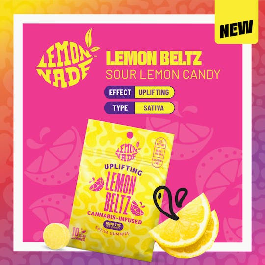 Lemonnade - Lemonnade - Lemon Beltz - Gummies - 100mg - 1