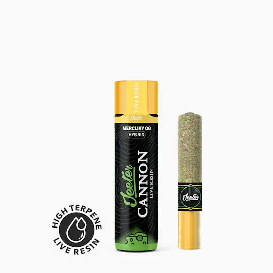 Jeeter - Jeeter | Mercury OG | Live Resin Cannon | Infused Joint | 1.3g - 1