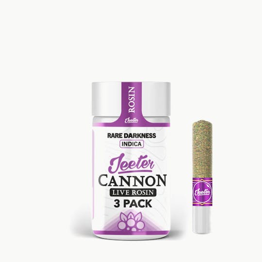 Jeeter - Jeeter Cannon Live Rosin - 3 Pack - Rare Darkness - 1